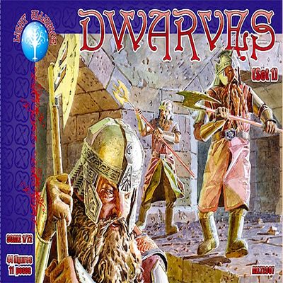 Alliance ALL72007 Dwarves Your Figure Set 1