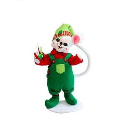 2012 Annalee Dolls 6" *Workshop Boy Mouse* Ready to Put Bow on Your Packages