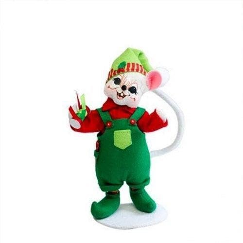 2012 Annalee Dolls 6" *Workshop Boy Mouse* Ready to Put Bow on Your Packages