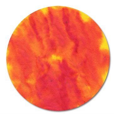 Roylco Color Diffusing Paper Circles - 100 Pre-Cut 9" Fabric-Like Sheets for Watercolor Art, Markers & Paint, Make Flowers, Snowflakes & Caterpillars, Classroom STEAM Activity, Ages 3+