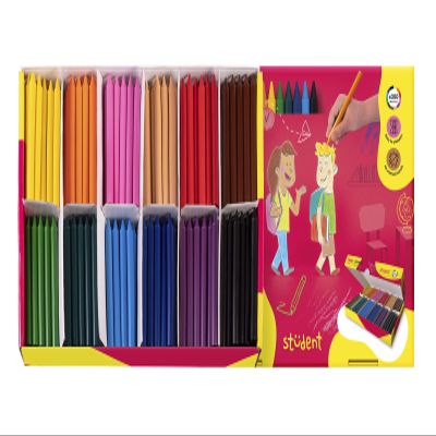 Jovi Plasticolor Pack of 300 Crayons Multiple Colours
