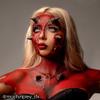 Mehron Makeup Paradise Makeup AQ Pro Size | Stage & Screen Performance, Face & Body Painting, Beauty, Cosplay, and Halloween | Water Activated Face Paint, Body Paint 1.4 oz (40 g) - Red view 3