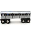 MUNI PALS New York City Subway Wooden Railway (B Division) C Train/8 Avenue LocalChild Safe and Tested Wood Toy Train view 1
