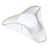 WIDMANN Tricorn Felt - White Pirate Hats Caps & Headwear for Fancy Dress Costumes Accessory view 1