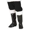 Santa Claus Boot Covers Accessory for Christmas Party Fancy Dress view 2