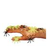 Bag of Spiders Gid/Black Accessory for Halloween Fancy Dress view 2