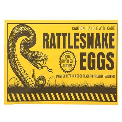 24 PACK RATTLESNAKE EGGS - Great gag item - NEW!!! Y