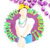 Show You My What Man Mardi Gras Bead Necklace Spring Break Cajun Carnival Festival New Orleans Beads view 1