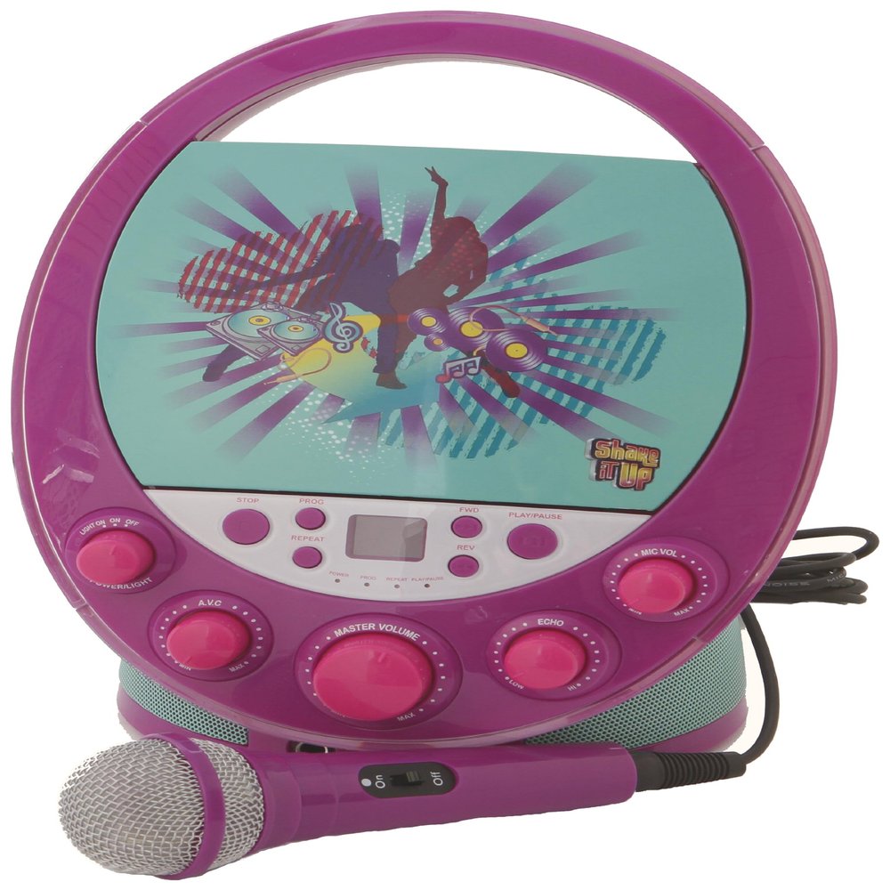 Karaoke System 66014 Shake it Up Karaoke Machine, Purple
