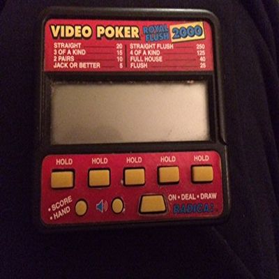 VIDEO POKER Royal Flush 2000 (Radica Model #410)