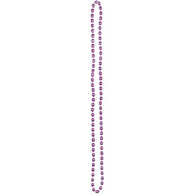 Amscan Let's Party Bead Necklace, Party Accessory, Purple