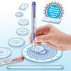Spirograph Design Set Collectors Tin  Arts and Crafts, Kids Toys, Art Supplies, Craft Supplies, Drawing Kit, Spiral Art, Classic Gear Design Kit, Pens, Design Sheet Included, Ages 8 and Up view 2