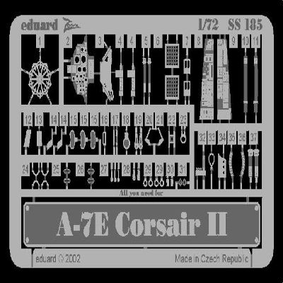 Eduard Accessories SS185 Model Building Accessories A-7E Corsair II