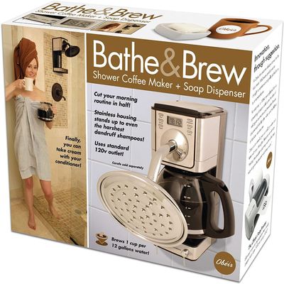 Prank-O Bathe & Brew Funniest Prank Gift Box | Hilarious Empty Gag Gift for White Elephant & Christmas 2025 | Funny Gift Box for Coworkers, Friends & Men Who Have Everything, As Seen on Shark Tank