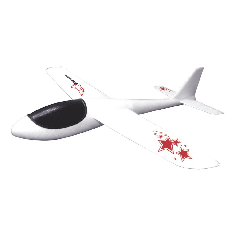 Firefox Hand Glider - 22.75'' Wingspan, EPO Foam, Glides 75 Feet, Durable and Flexible, Perfect for Backyard and Parks