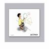 Action Words and Verbs Flash Cards in German - Bildkarten zur Sprachfrderung - Verben Set 1 view 4