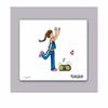 Action Words and Verbs Flash Cards in German - Bildkarten zur Sprachfrderung - Verben Set 2 view 3