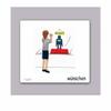 Action Words and Verbs Flashcards in German - Bildkarten zur Sprachfrderung - Verben Set 3 view 3