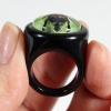 Lucky Beetle Black Ring Size 7 view 2