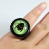 Lucky Beetle Black Ring Size 7 view 4