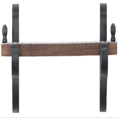 12.5" Wall Mount Track & Brackets for 4 Pieces, NameTrains Sold Separately - Made in USA