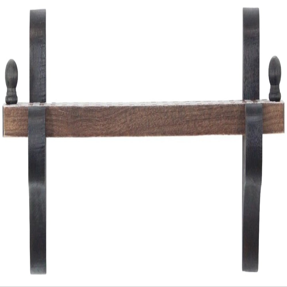 12.5" Wall Mount Track & Brackets for 4 Pieces, NameTrains Sold Separately - Made in USA
