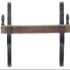 12.5" Wall Mount Track & Brackets for 4 Pieces, NameTrains Sold Separately - Made in USA view 1
