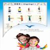Adjectives Flash Cards in Chinese - Set 1 - Traditional & Simplified Characters - Vocabulary Picture Cards for Toddlers, Kids, Children and Adults - Mandarin/Pinyin view 1