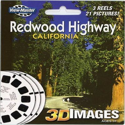 Redwood Highway, California - Classic ViewMaster 3Reel Set - 21 3D Images
