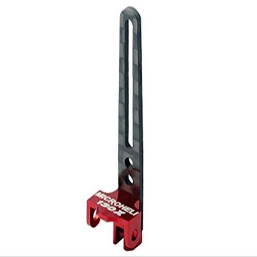 MicroHeli MH-130X111 Red Aluminum/CF Anti-Rotation Guide Set: Blade 130 X New