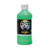 Jazz Gloss Tempera - Gloss, Fluorescent Green, 16 oz bottle view 1