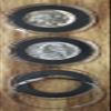 10 Black Ring Type 21mm Air Tite Coin Holders for Nickels view 1