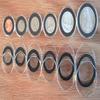 10 Black Ring Type 37mm Air Tite Coin Holders for $7 Silver Strikes view 1