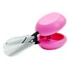 HARAC Adapted Safety Scissors - Tabletop Scissors for Toddlers, Kids, Seniors, Special Needs, and Injury Recovery - Spring Loaded Ambidextrous Handle, Non-Stick Blade, Made in Japan, Pink view 1