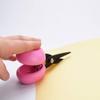 HARAC Adapted Safety Scissors - Tabletop Scissors for Toddlers, Kids, Seniors, Special Needs, and Injury Recovery - Spring Loaded Ambidextrous Handle, Non-Stick Blade, Made in Japan, Pink view 3