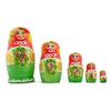 BestPysanky Set of 5 Olga Nesting Dolls 6.5 Inches view 1