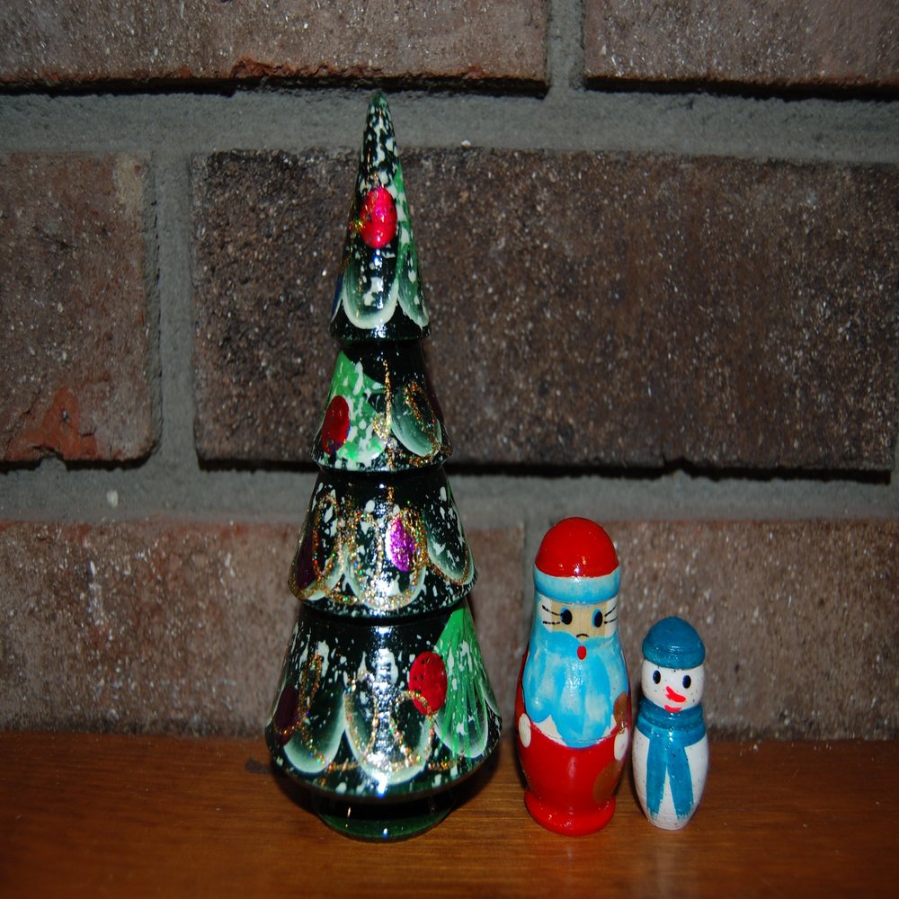 Christmas Tree Doll 3pc./5"