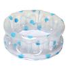 Folding Travel Vanity Polka Dot, Blue Made in Japan view 1