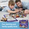 DANCING BEAR Rock, Mineral & Geodes Treasure Hunt Activity Kit (250 Pc Set) Real Shark Teeth Fossils, ID Sheet & Rock Book, STEM view 3