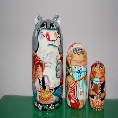 The Red Riding Hood Doll 3pc./5"