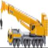 SIKU 1886, Liebherr Mobile Crane, 1:87, Metal/Plastic, Yellow, Mobile Parts view 1