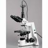 AmScope T690C-PL-M Digital Trinocular Compound Microscope, 40X-2500X Magnification, WH10x and WH25x Super-Widefield Eyepieces, Infinity Plan Achromatic Objectives, Brightfield, Kohler Condenser, Double-Layer Mechanical Stage, Includes 1.3MP Camera wi view 4