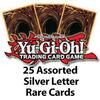 25 Assorted Silver Letter Rares Yu Gi Oh! view 1