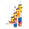 Hape Wooden Quadrilla Marble Run Music Motion Construction with Instruction| 97-Piece STEM Educational Learning Toys for Kids view 2