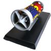 Eisco Labs Turbojet Gas Engine Desktop Model - 20"x9" Metal Base, 17" Turbojet Length view 3
