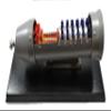 Eisco Labs Turbojet Gas Engine Desktop Model - 20"x9" Metal Base, 17" Turbojet Length view 4