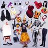 The Unemployed Philosophers Guild Frida Kahlo Frocks and Smocks Mix and Match Magnetic Wardrobe - Dress Up Doll Play Set for Your Fridge, (35+ Pieces) view 3