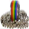 PHS International Rainbow Ring W/Rubber Rings Necklace view 3