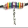 PHS International Gecko with Ceramic Beads Necklace view 1