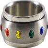PHS International Rainbowbow Spinning Stones Ring 10 view 1